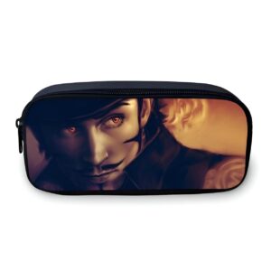 Trousse Mihawk épéiste One Piece motif détaillé du personnage