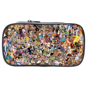 Trousse nylon One Piece avec motif pirate manga flocage digital 3D détaillé