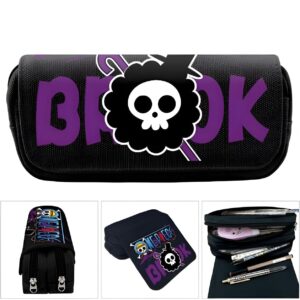 Trousse One Piece Brook avec design élaboré deux compartiments nylon