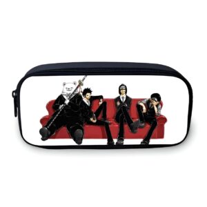Trousse One Piece Équipage Heart avec motif Trafalgar Law et Bepo flocage 3D