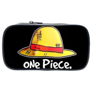 Trousse scolaire motif Chapeau de Paille One Piece nylon