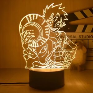 Veilleuse 3D Luffy manga 18 cm Mugiwara One Piece