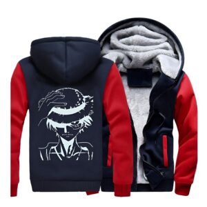 Veste polaire Luffy design manga, style équipage Chapeau Paille One Piece