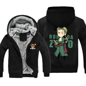 Veste polaire Zoro Chasseur Pirates avec doublure fausse fourrure