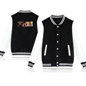 Veste teddy One Piece style Chapeau de Paille avec logo équipage discret