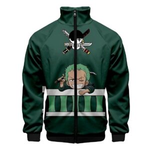 Veste Zoro verte sabreur trois sabres One Piece
